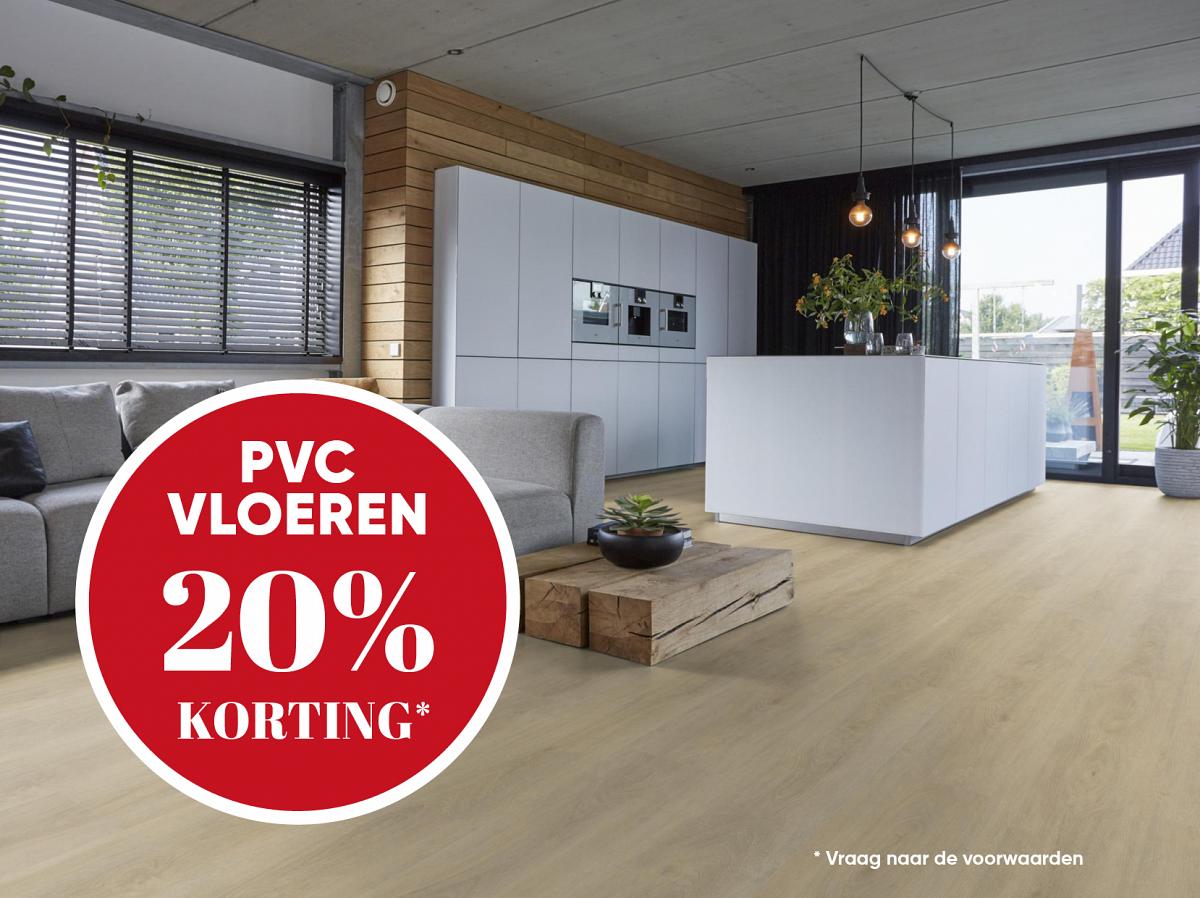 PVC Vloeren - 20% korting